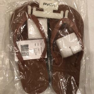RVCA  rubber slippers